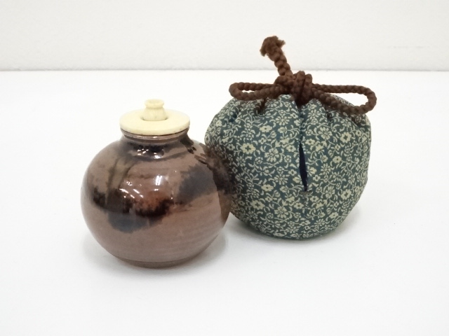 道具 ] - 道具 古瀬戸茶入（仕覆付） □z | ネットショップ圭 netshop 