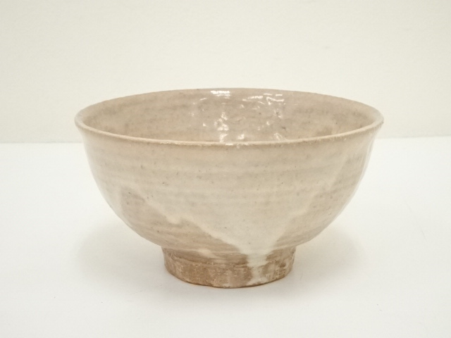 614/○+萩茶碗 十二代 大和萬山 抹茶椀 茶道具 共箱